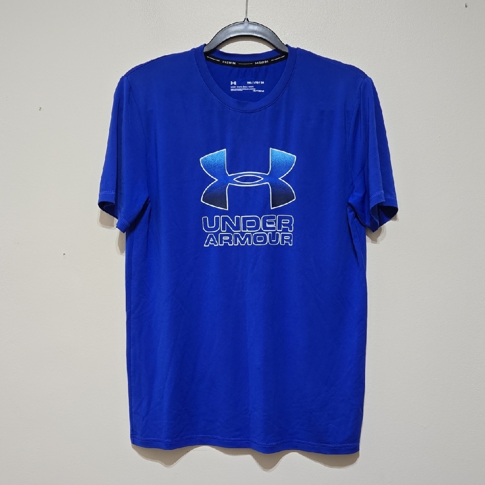 Under Armour Youth Blue Swim Shirt